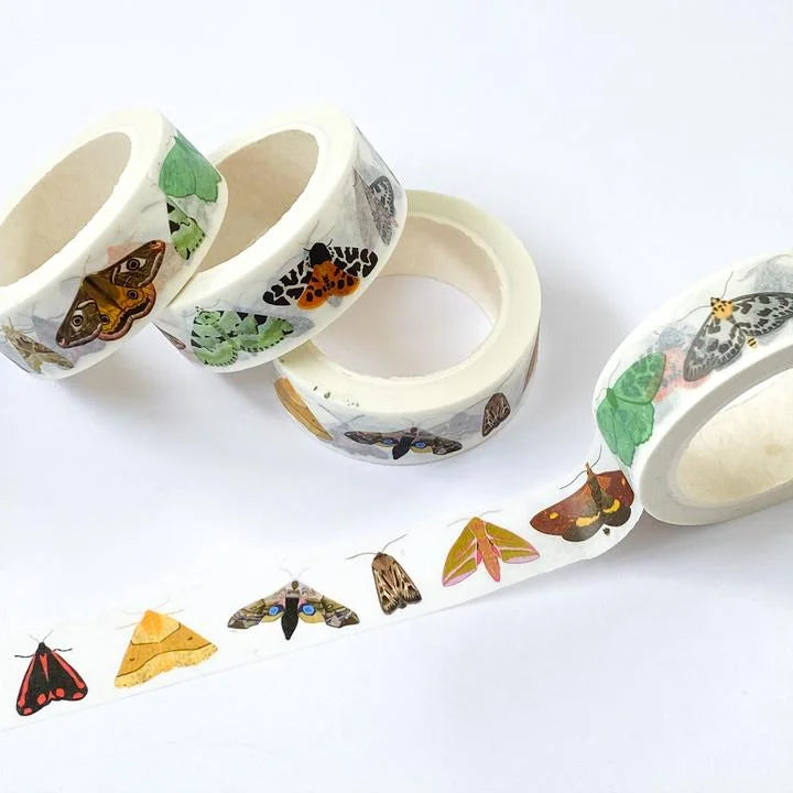 Washi Tape - British Moths