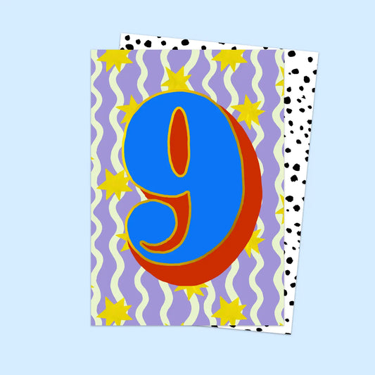 Age 9 card