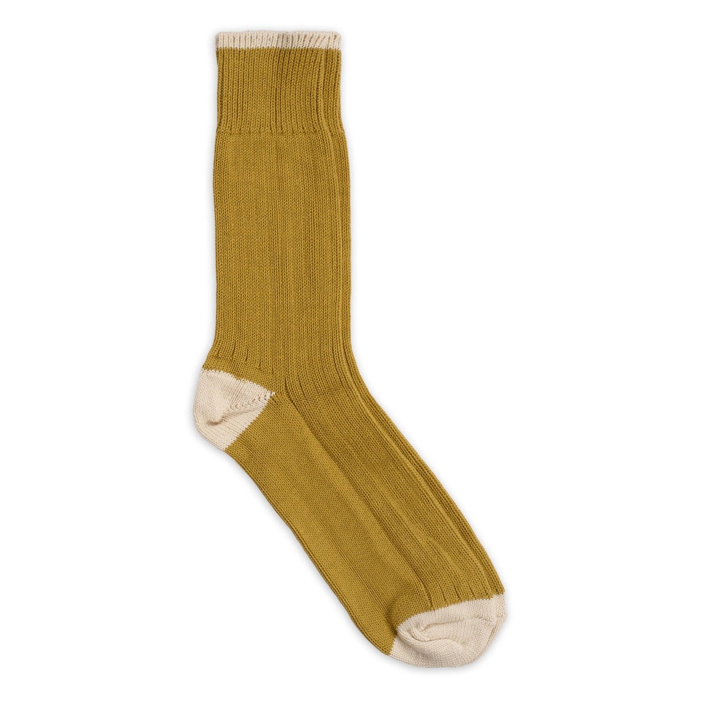 Silverstick Organic Cotton Socks, Mustard - UK 8-10