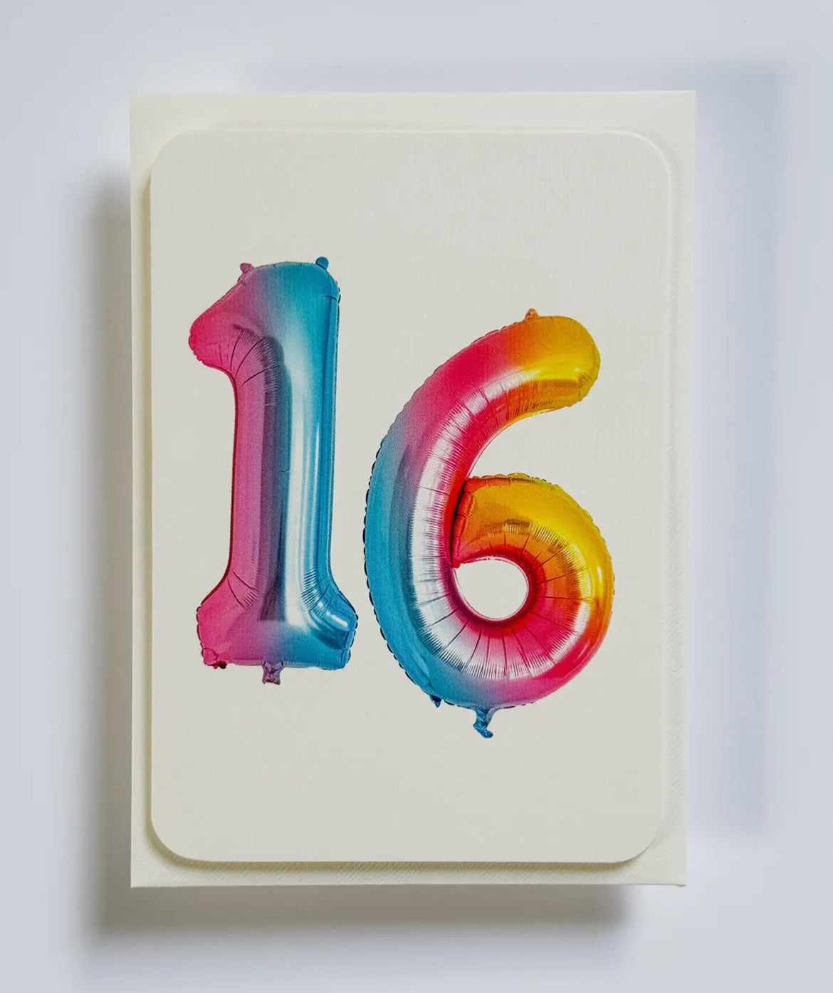 Birthday Balloon No.16 Card