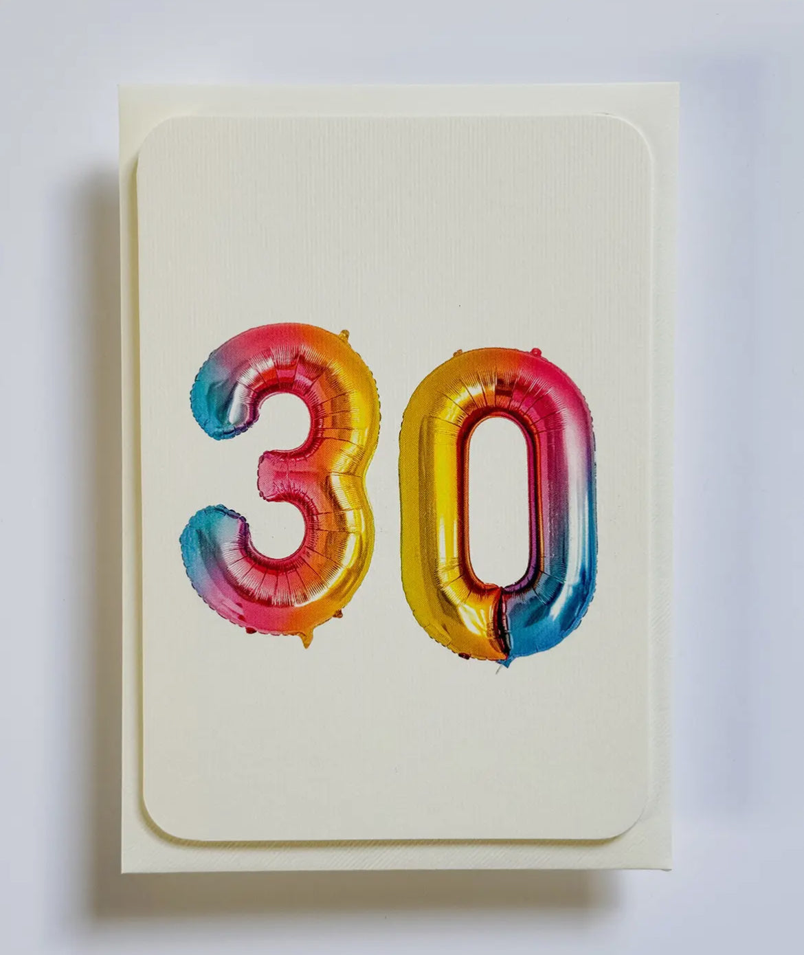 Birthday Balloon No.30 Card