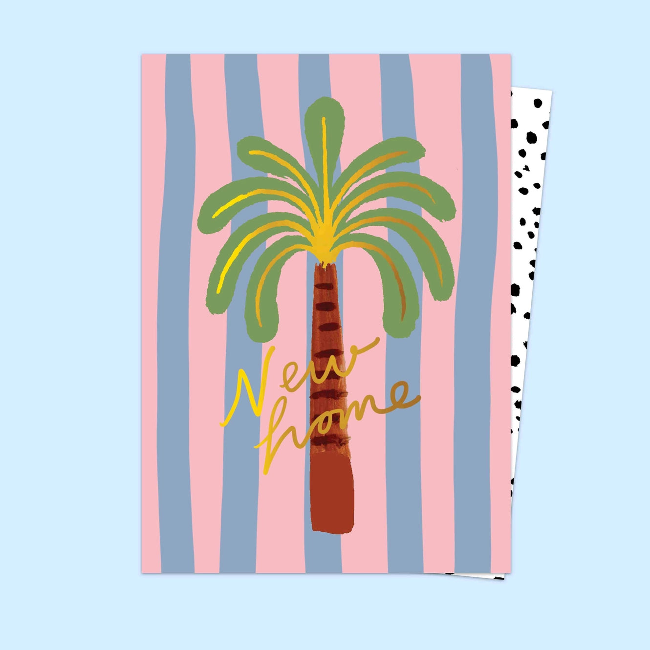 New Home Palm Tree Card