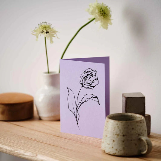 Tulip Card - THE BRISTOL ARTISAN