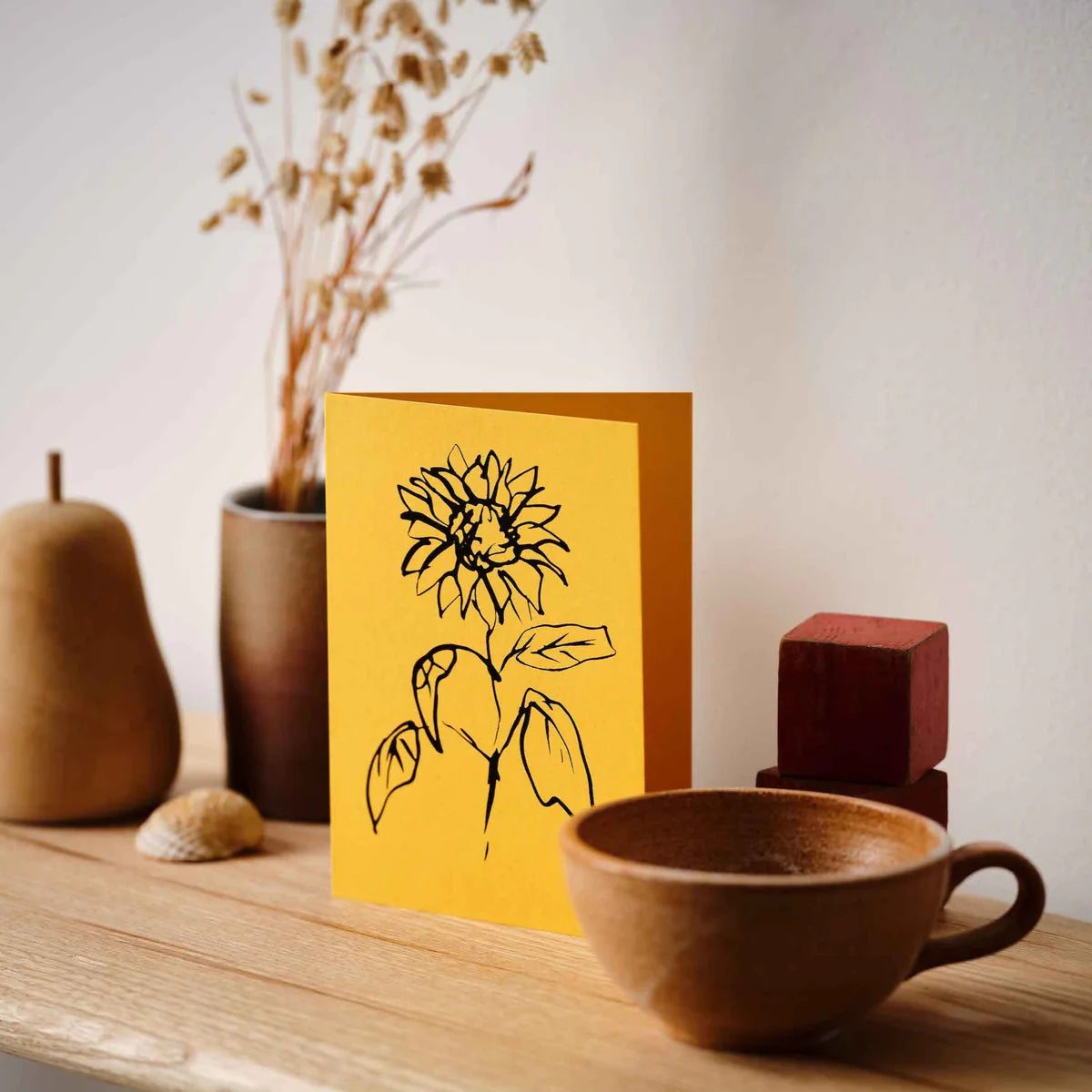 Sunflower Card