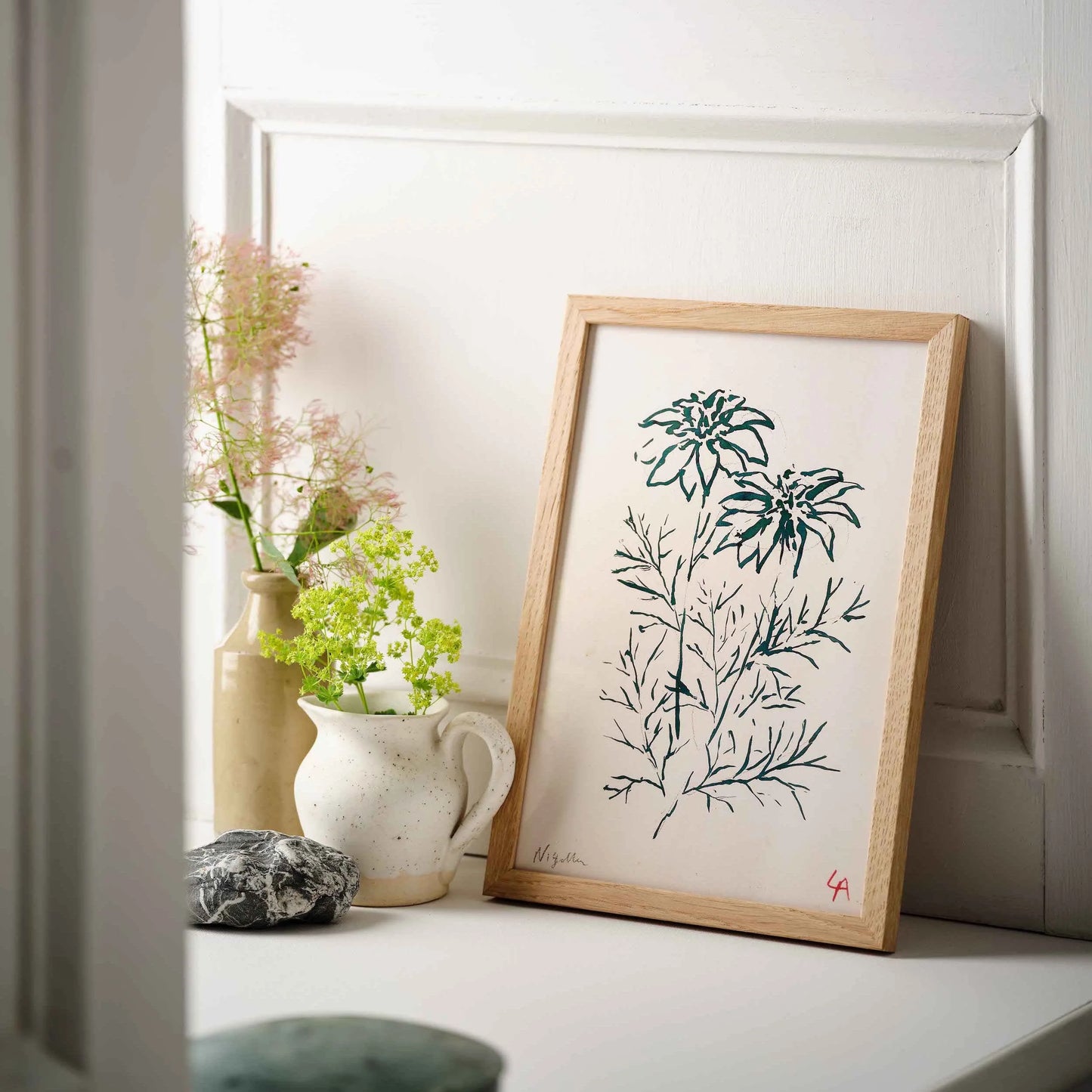 Nigela A4 Art Print