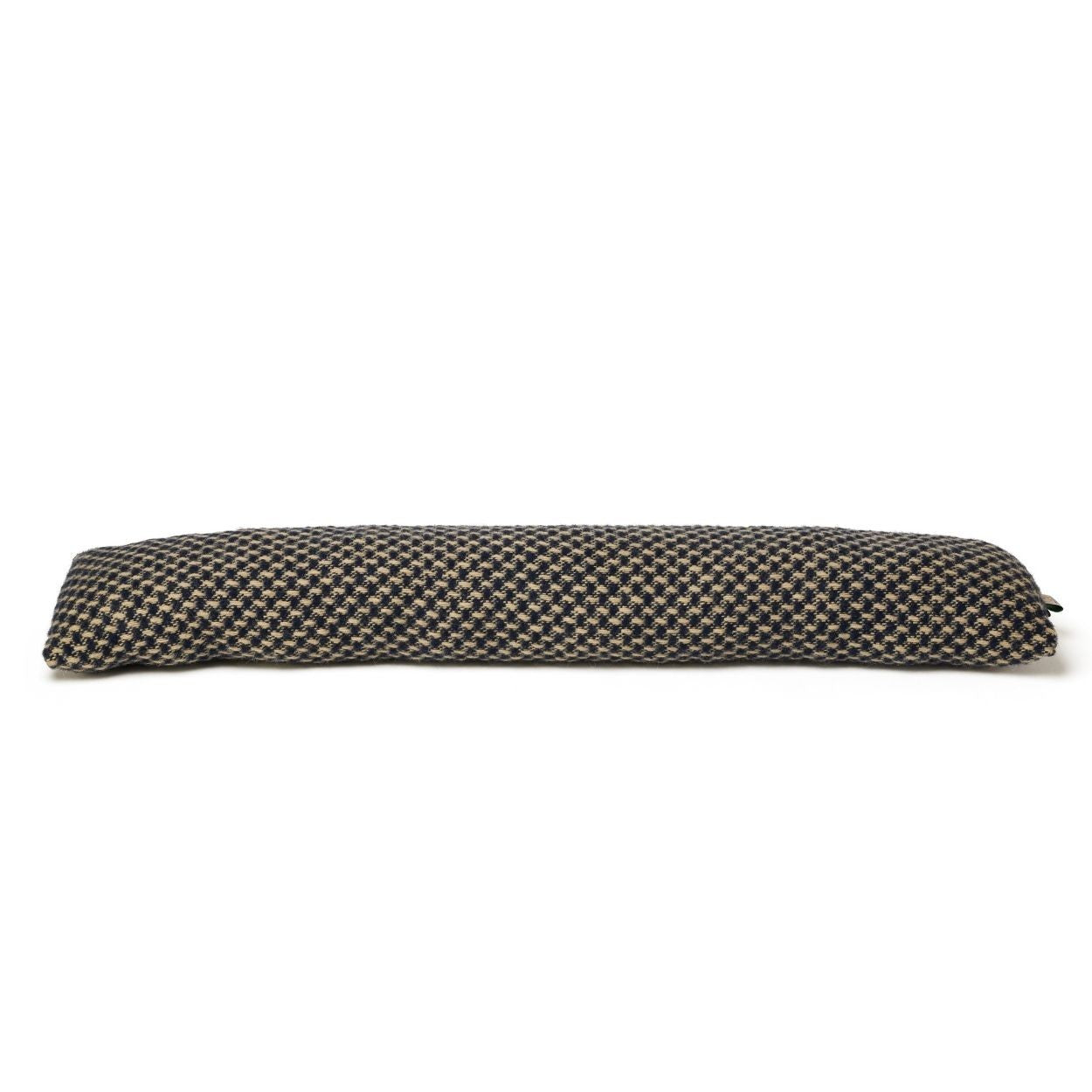 Draught Excluder - Twill Silver & Navy