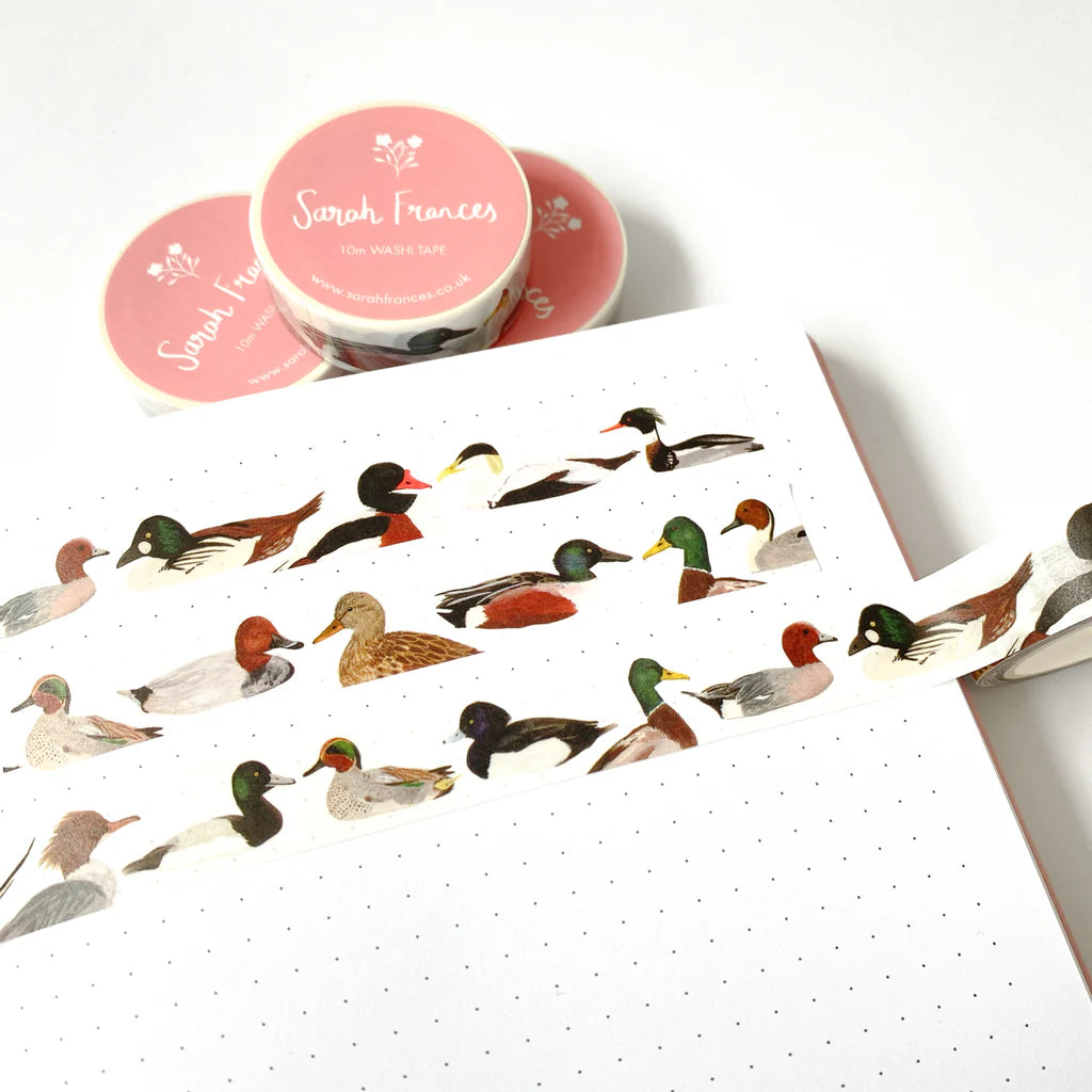 Washi Tape - British Coastal Birds